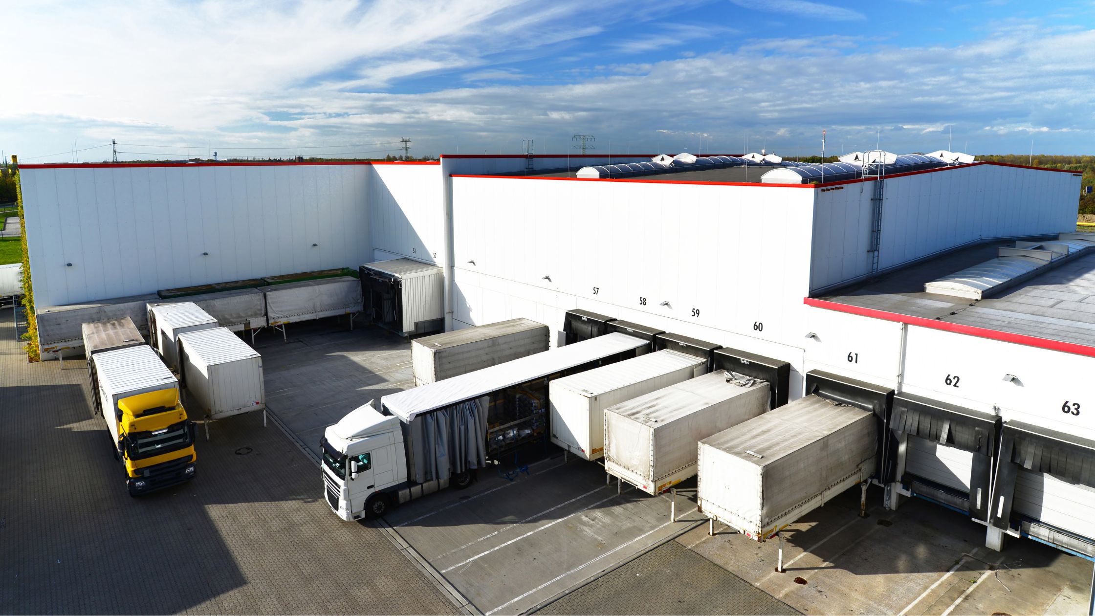 warehouse truck bay
